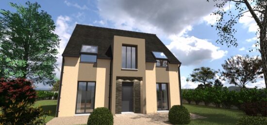 Maison neuve à Aubergenville, Île-de-France