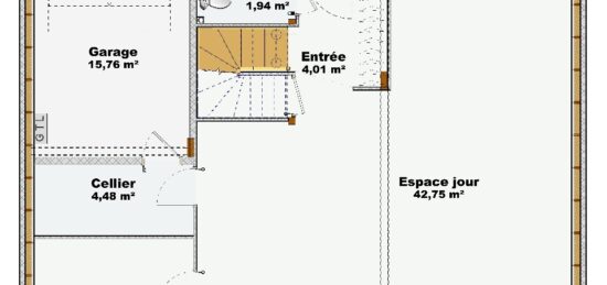 Maison neuve à , Eure-et-Loir