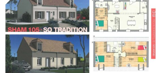 Maison neuve à Maule, Île-de-France