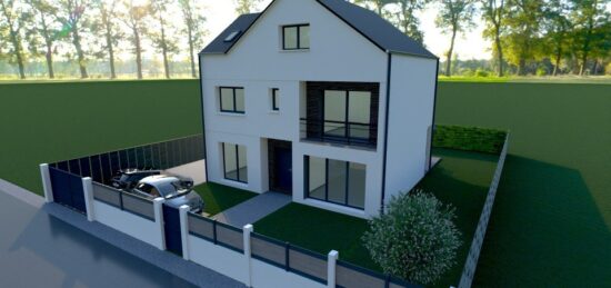 Maison neuve à Nanterre, Île-de-France