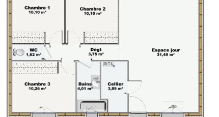 Rambouillet Maison neuve - 2443772-4586modele620250325mkECC.jpeg Maisons Evolution