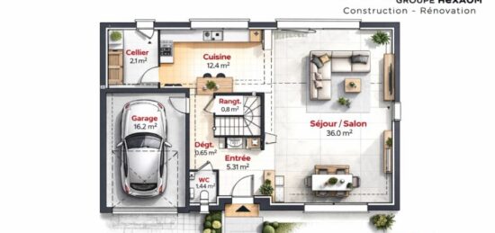 Maison neuve à , Yvelines