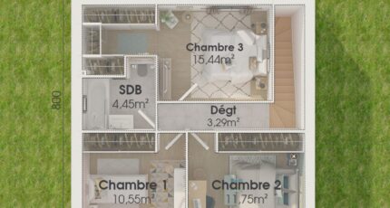 La Chapelle-la-Reine Maison neuve - 2583842-4586modele920210617pwaOM.jpeg Maisons Evolution
