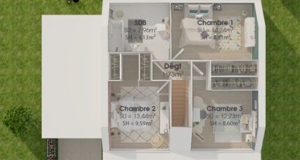 Saint-Fargeau-Ponthierry Maison neuve - 2612325-4586modele720210617z1rEa.jpeg Maisons Evolution