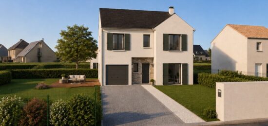 Maison neuve à Mézy-sur-Seine, Île-de-France