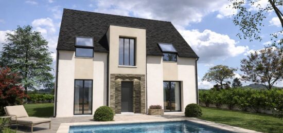 Maison neuve à Bû, Centre-Val de Loire